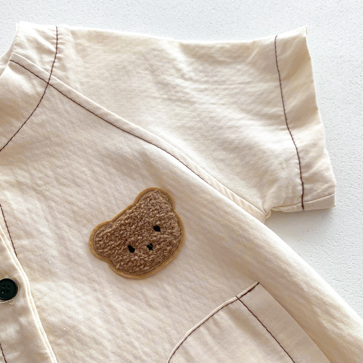 Beige Bear Onesie