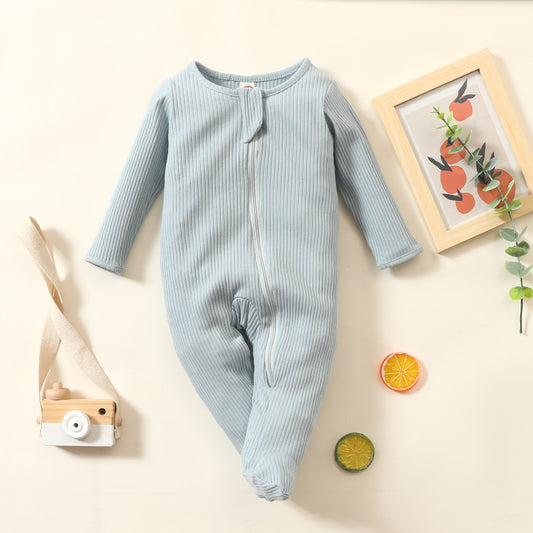 Blue Footsie Romper